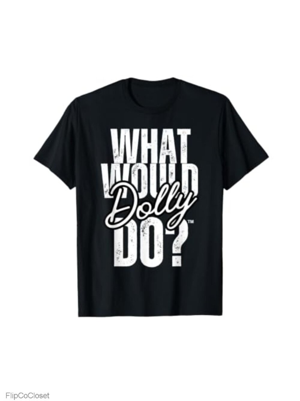 Dolly Parton Graphic V-Neck Tee Classic Fit Lightweight Cotton